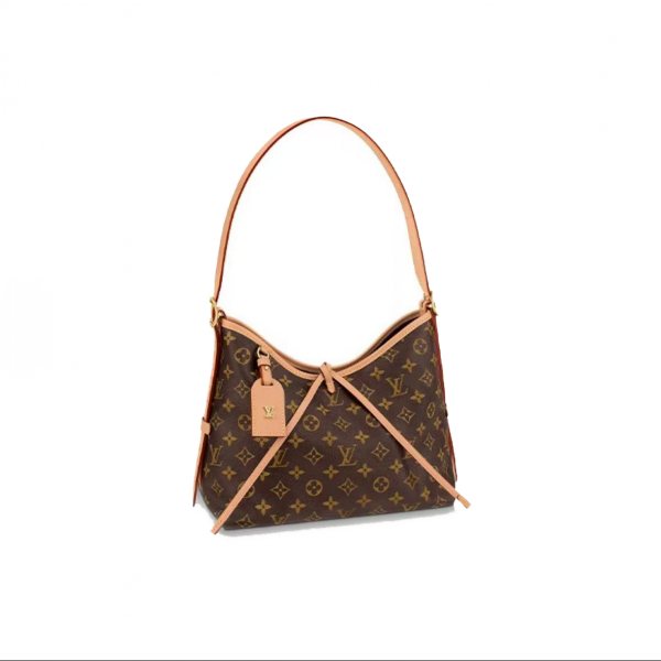 Louis Vuitton Carryall PM Classic vintage printed shopping bag Mother child tote bag Small sizeM46203