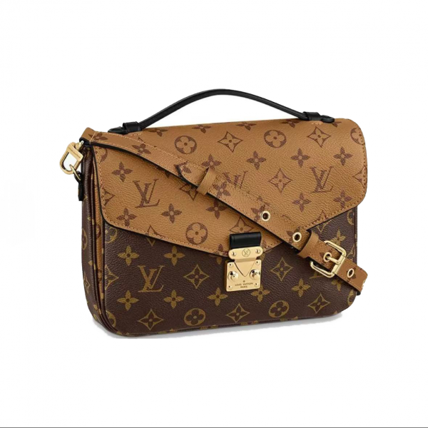 Louis Vuitton Pochette Metis Color blocked vintage flip cover Postman one-shoulder crossbody bagM46279